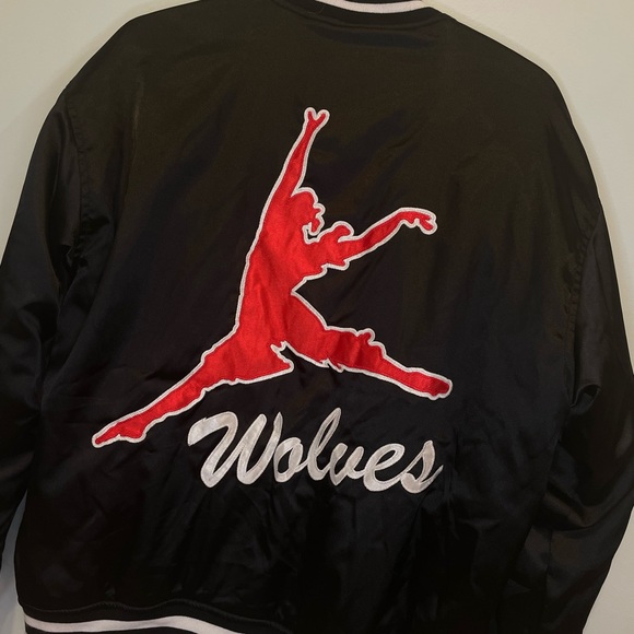 Varsity Jacket PacSun Men’s Basketball Skateboards Satin - Picture 3 of 5